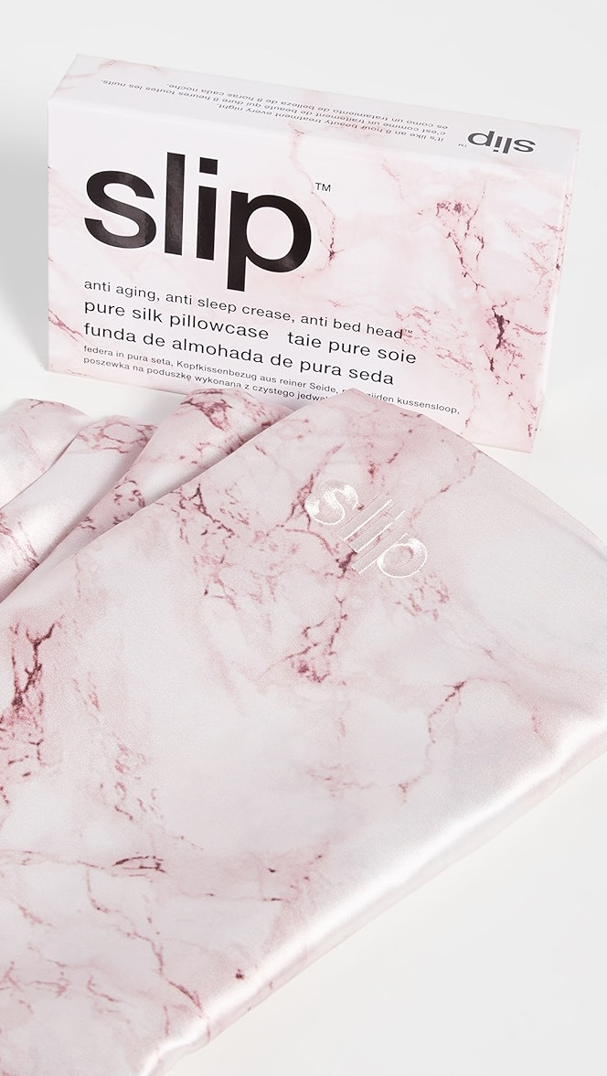 Pink Marble Queen Pillowcase | Shopbop