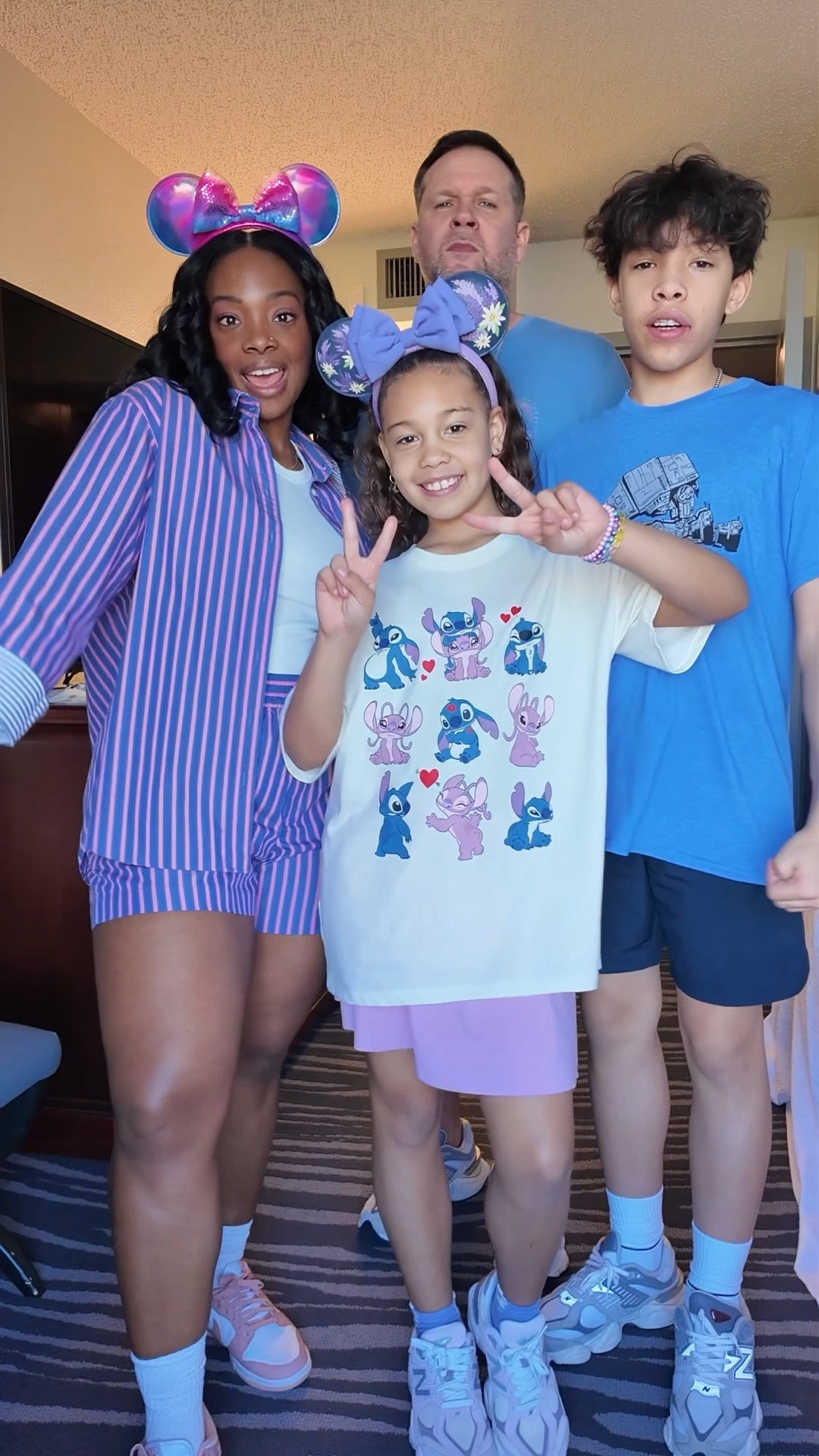 Matching  family looks for Disney World! We’re hitting up Epcot today  

#LTKmomlife #LTKootd #LTKgrwm