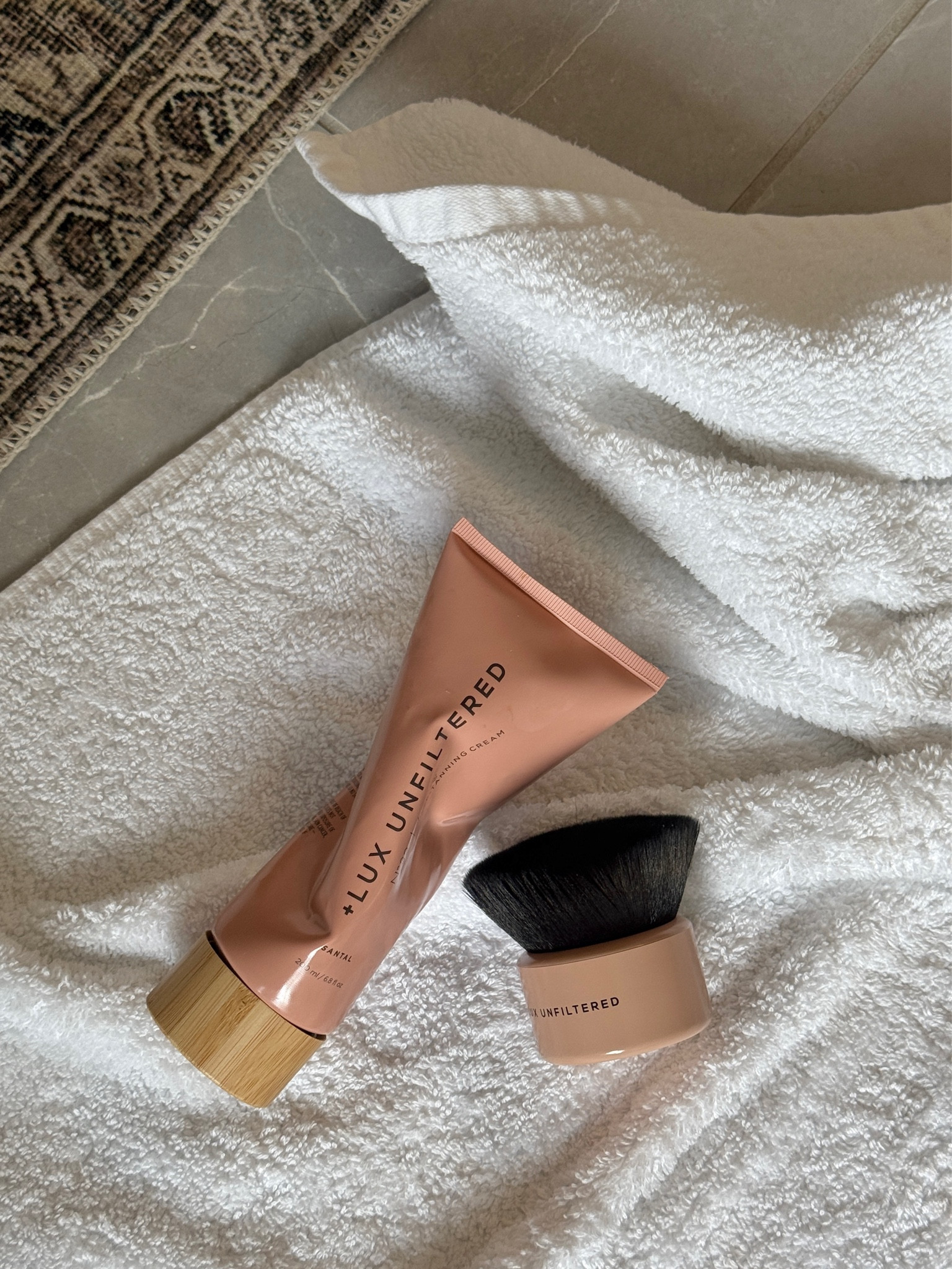 My self tanner! Lately I’ve been using “deep” but they also have the original shade. If you order from their site use code kathleen10 or you can get it on amazon! I like the santal scent. Also linking my moisturizer I use throughout the week which helps your tan last longer!
