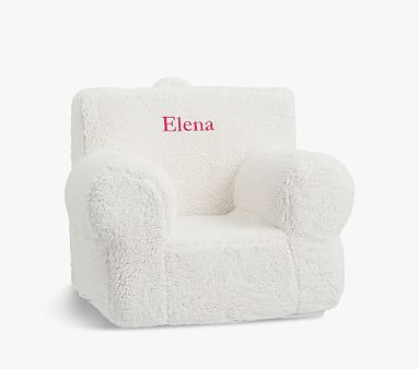 Kids Anywhere Chair®, Cream Sherpa | Pottery Barn Kids | Pottery Barn Kids