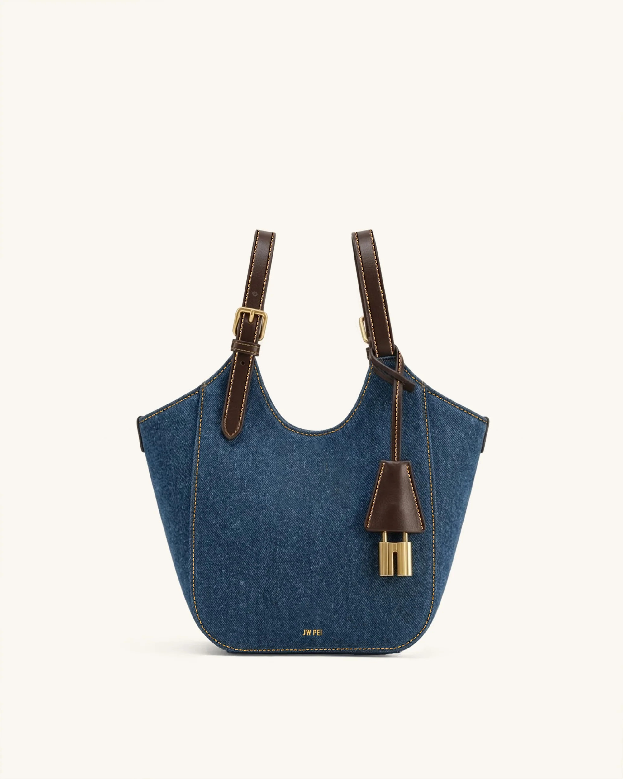 Ines Tote Bag - Blue Denim | JW PEI US
