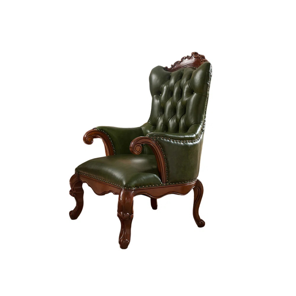 Avaree Leather Armchair | Wayfair North America