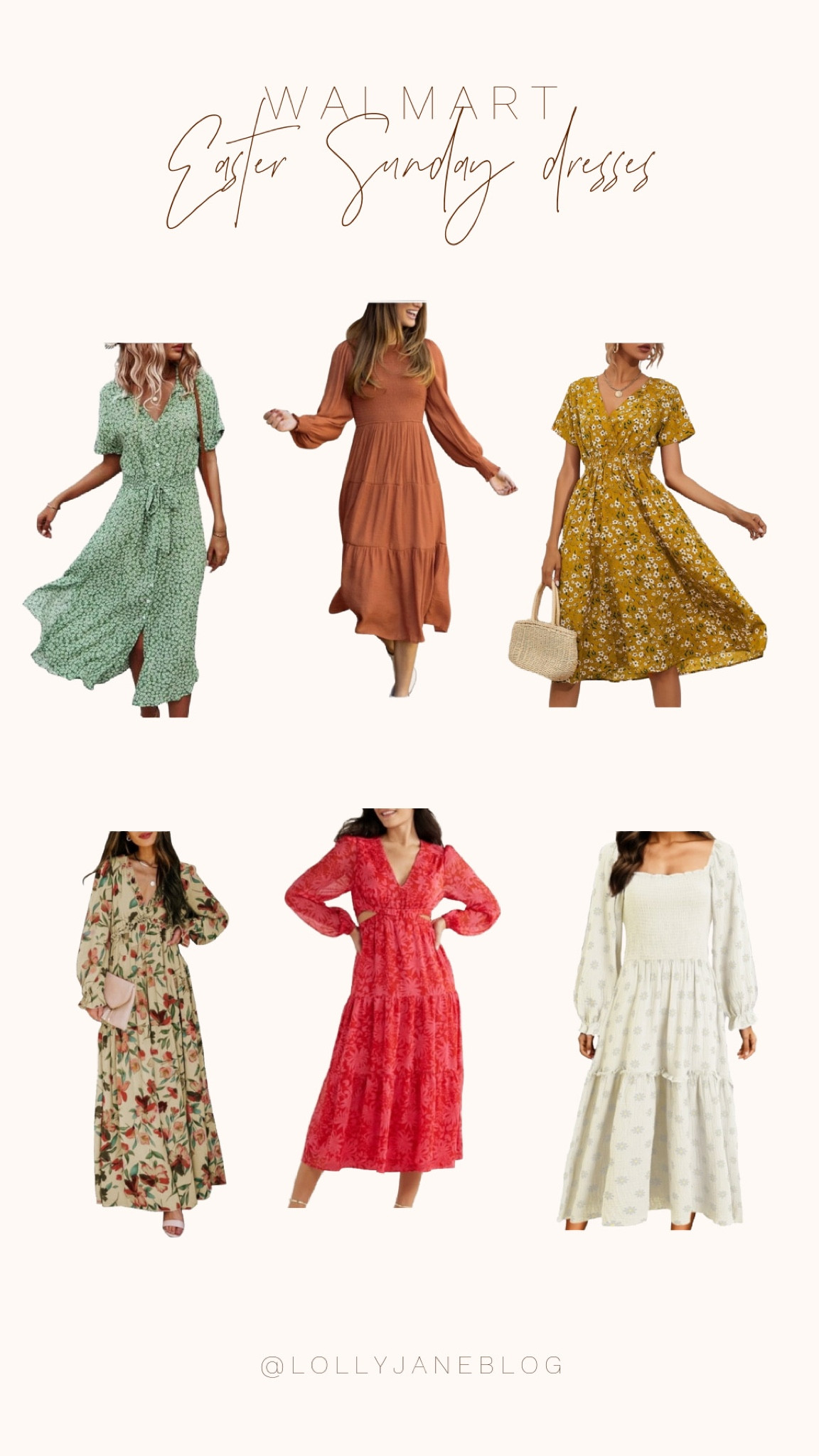 Walmart Easter Sunday dresses! 💕🐰

These Easter Sunday dresses are perfect for your Easter service, or even just to enjoy the beautiful day! I love all of these fun colors, and I think they fit the Easter theme flawlessly. I love the pink and purples, and especially the beautiful yellow tones. Easter is just around the corner, and the perfect Easter Sunday dress is so fun to pick out and wear for the day! Happy Easter shopping! 🫶🏻💐

#LTKhome #LTKstyletip #LTKSeasonal