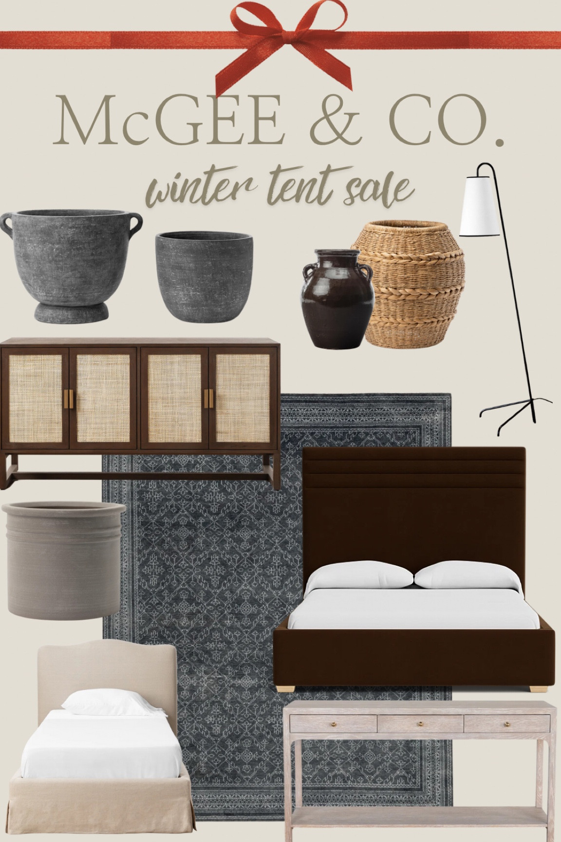 McGee and co winter tent sale furniture on sale

Area rug
Console
Sideboard
Bed 
Planter 

#LTKHome #LTKSaleAlert #LTKFindsUnder100