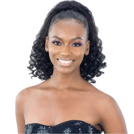 Freetress Equal Drawstring Ponytail NATURAL GIRL (MED ROD) | Walmart (US)
