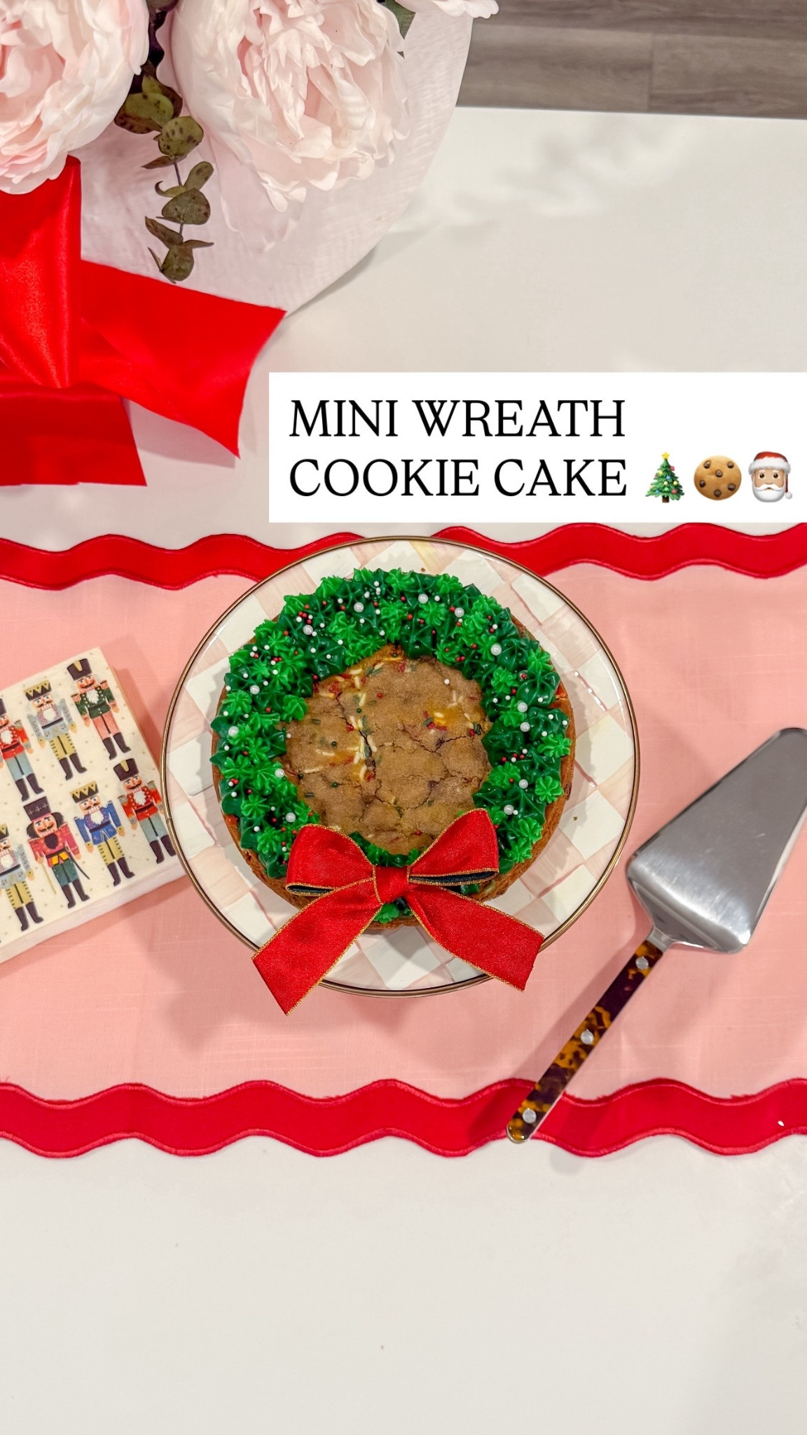 Links for the mini wreath cookie cake! 

I’ve loved having these mini pans & making these mini cookie cakes for every single holiday because they’re so incredibly easy 

Just use pre-packaged dough and cook at 350 for 20 minutes 

#LTKfoodie #LTKSeasonal #LTKHoliday