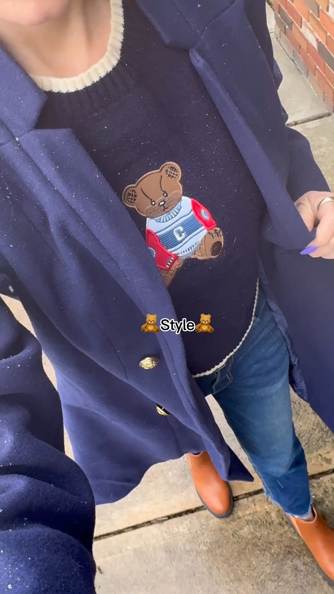 I’m loving the bear fashion trend! This is giving Ralph Lauren vibes! Everything is so cute and cozy! I am 5’5” and in my usual small! 

#LTKFindsUnder50 #LTKWorkwear #LTKStyleTip