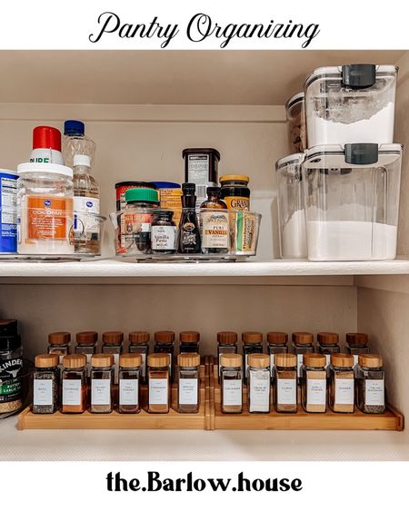 I love an organized pantry! 
So easy to see what I have on hand and what I need from the store! 

Turntable 
Lazy Susan’s 
Dry ingredients storage 
Spice rack
Bamboo spice rack
Spice jars 
Spice labels 
Pantry 
Kitchen 



#LTKfindsunder50 #LTKhome #LTKsalealert