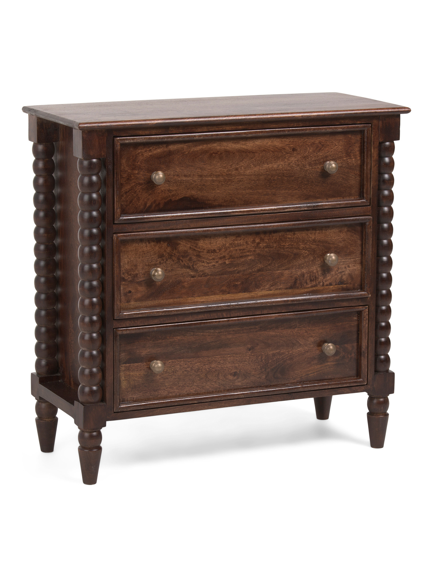 31.5x14x31.5 Solid Wood Barclay 3 Drawer Chest | TJ Maxx