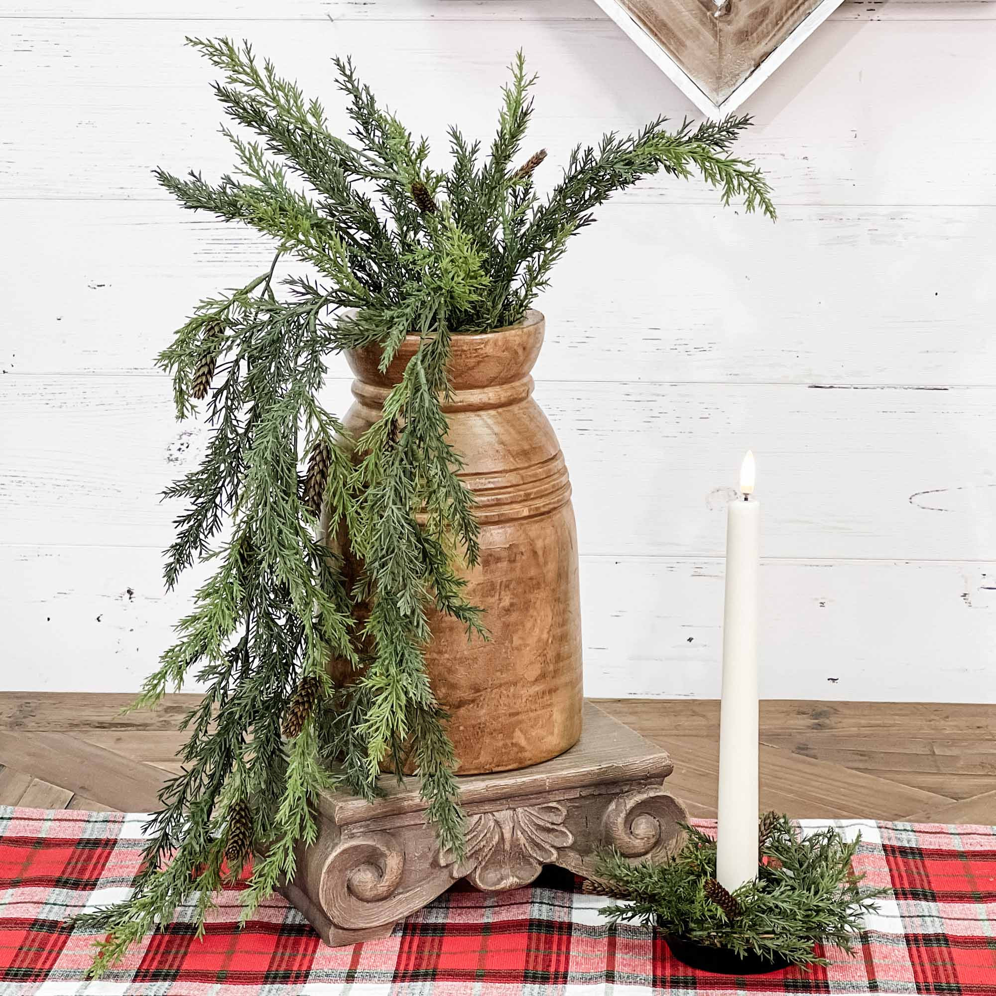 Prickly Pine w/ Cones Hanging Bush - Piper Classics | Piper Classics