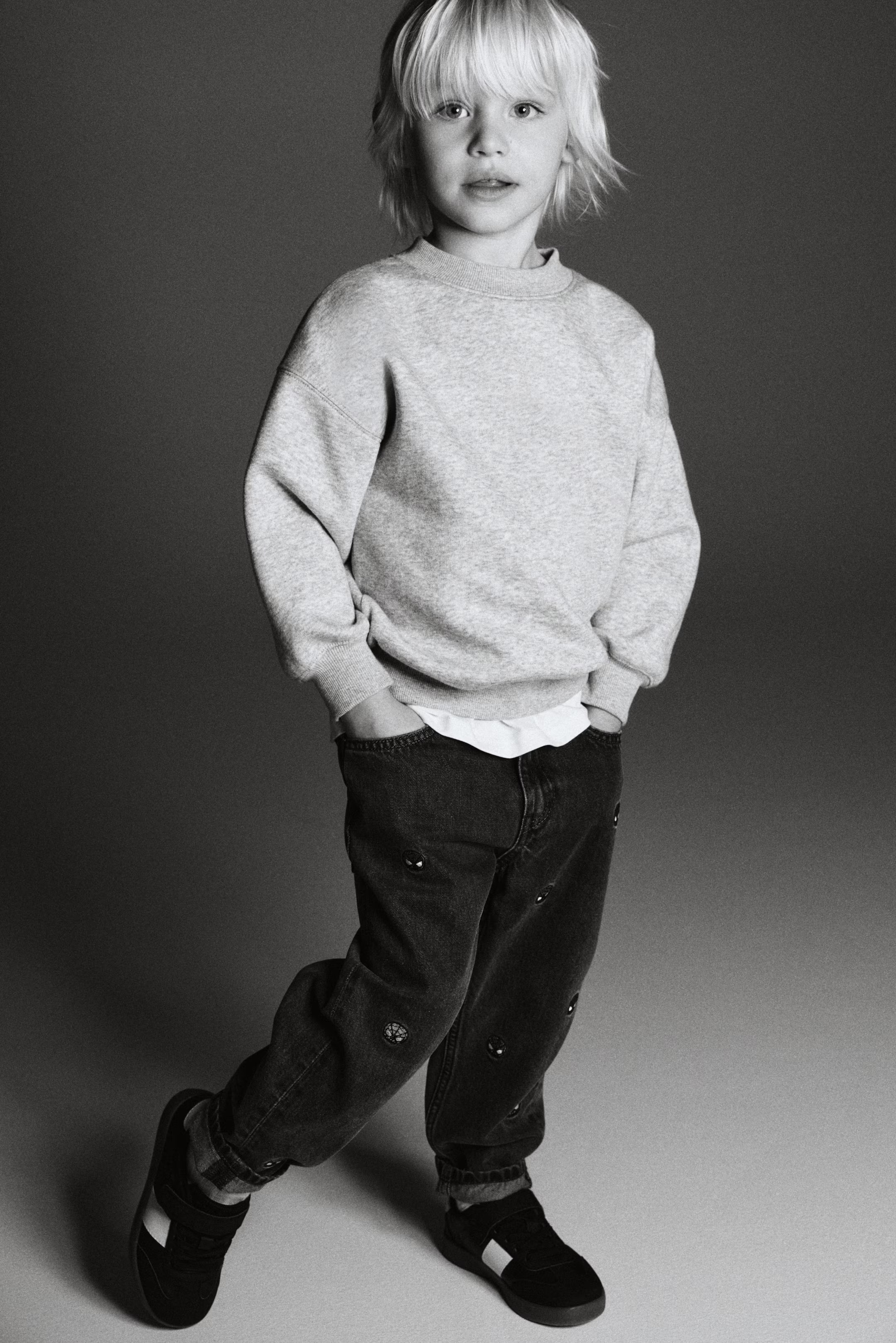 Regular-Fit Printed Jeans | H&M (US + CA)