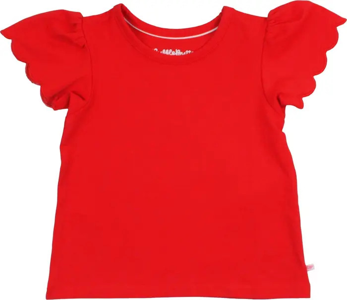 Girls Short Sleeve Scallop Tee | Nordstrom