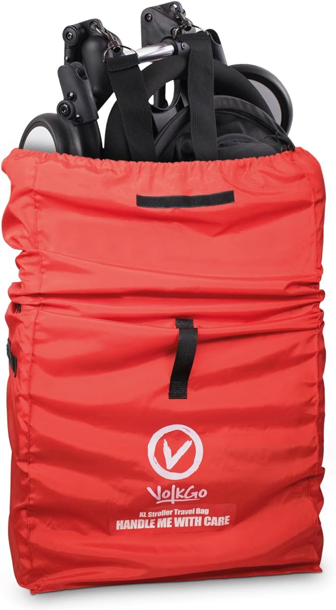 V VOLKGO Stroller Bag for Airplane, Large Stroller Bag for Airplane Travel, Jogger & Stroller Tra... | Amazon (US)