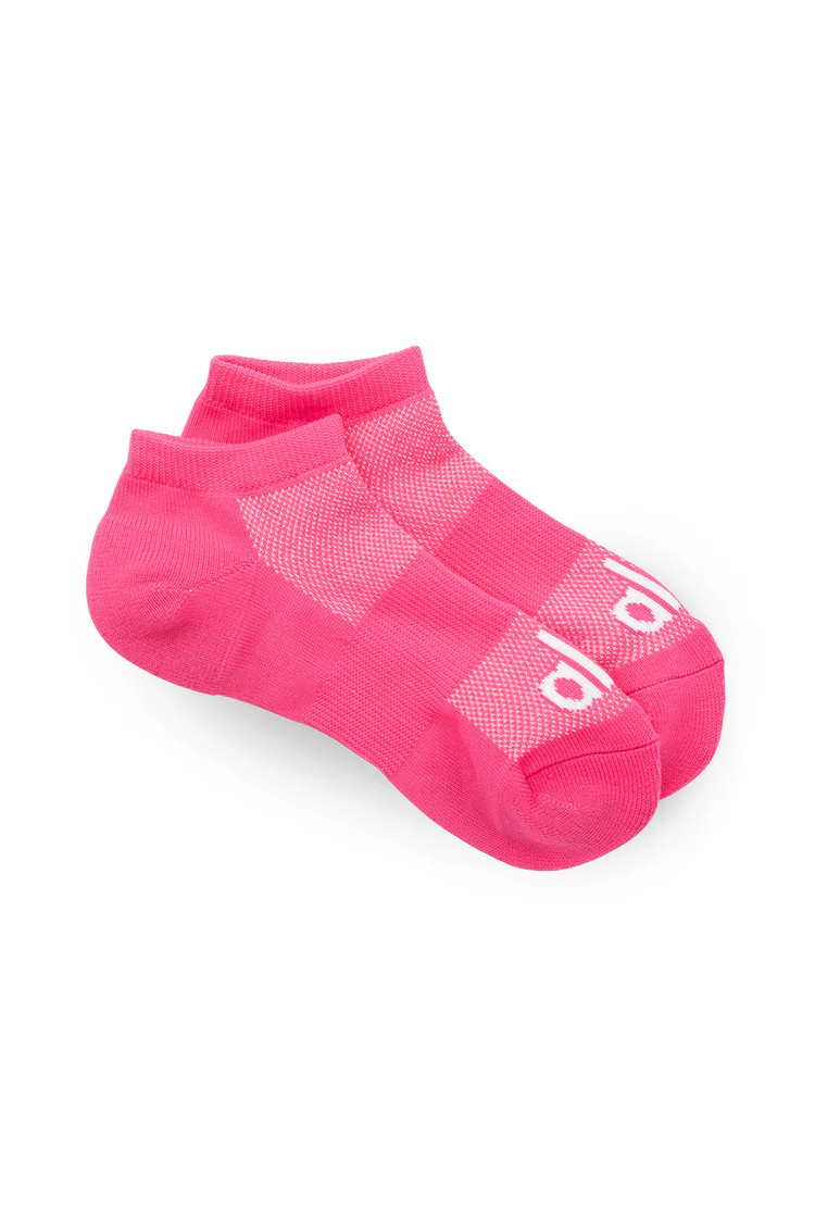 Women's Everyday Sock - Hot Pink/White | Alo Yoga (US)