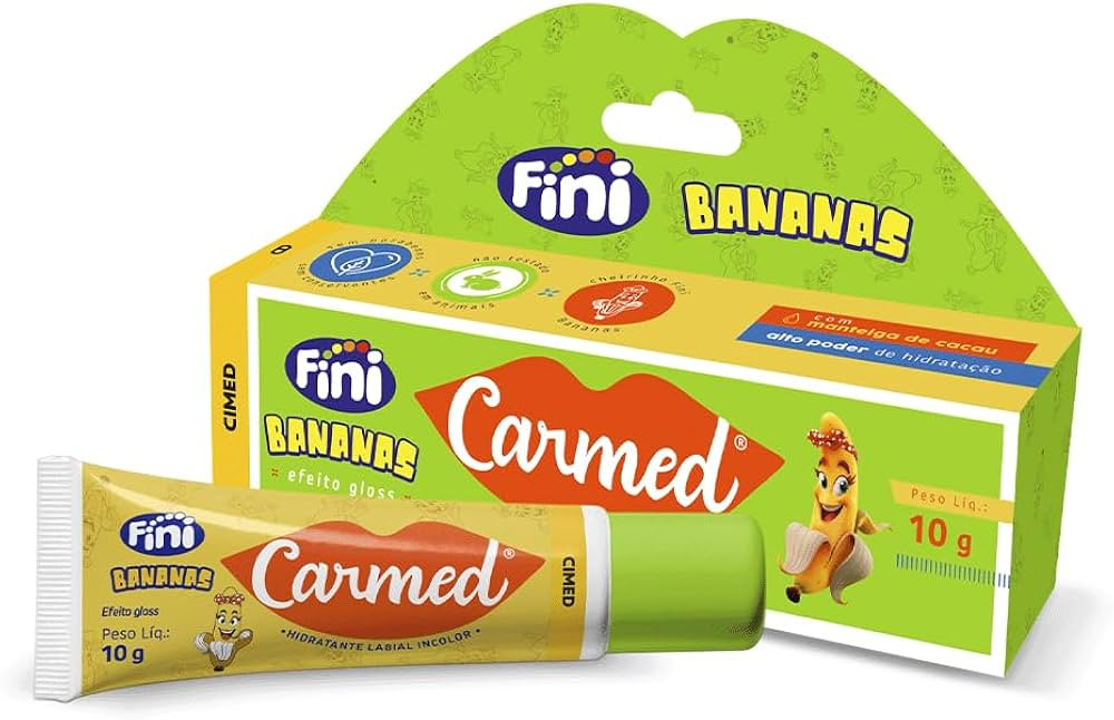CARMED Fini Bananas Hidratante Labial 10g | Amazon (BR)