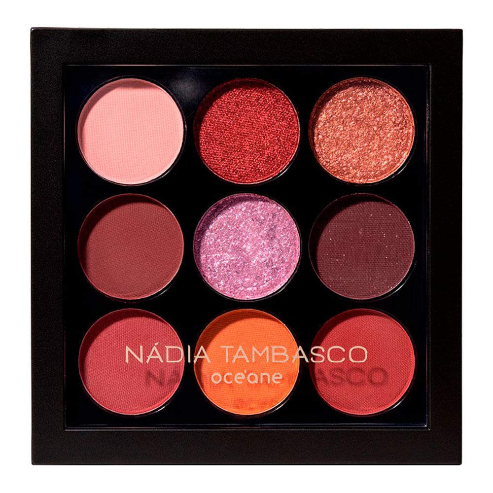 Paleta de Sombras Nádia Tambasco By Océane - To Go Fire 7,2g | Amazon (BR)