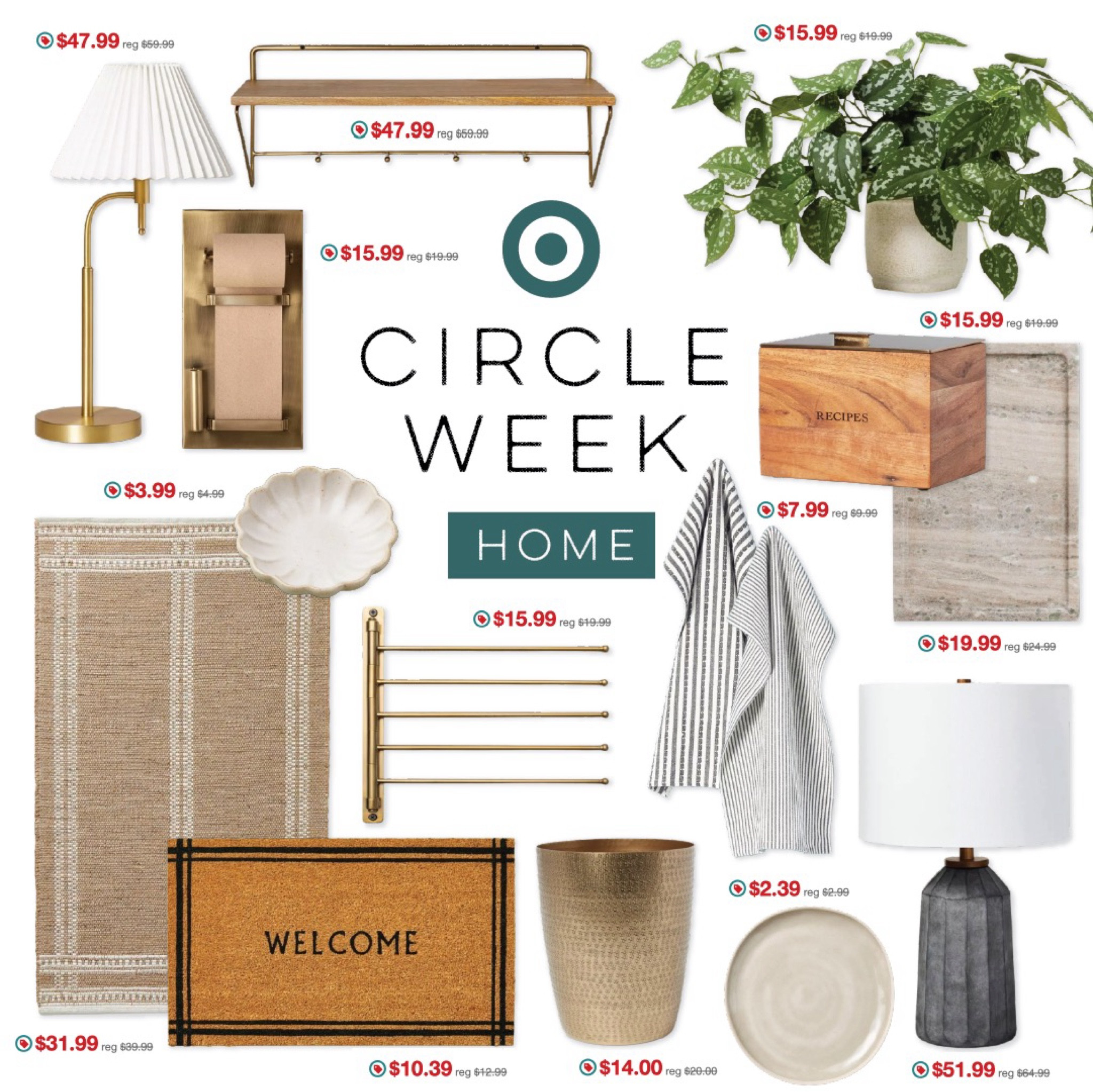 Make your house a home with unbeatable savings on home products this Target Circle Week! 

#TargetFinds #HomeDeals #TargetCircle

#LTKSummerSales #LTKHome #LTKSaleAlert