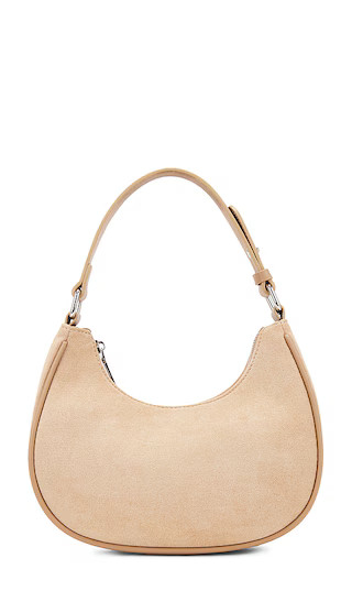 Crescent Shoulder Bag in Taupe | Revolve Clothing (Global)