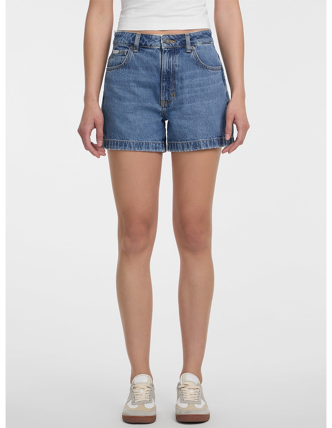 Guess Gj Highwaist Mom Short | David Jones | David Jones (Australia & New Zealand)