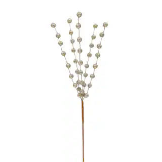 14.5" Glittery Champagne Berry Pick by Ashland® | Michaels | Michaels Stores