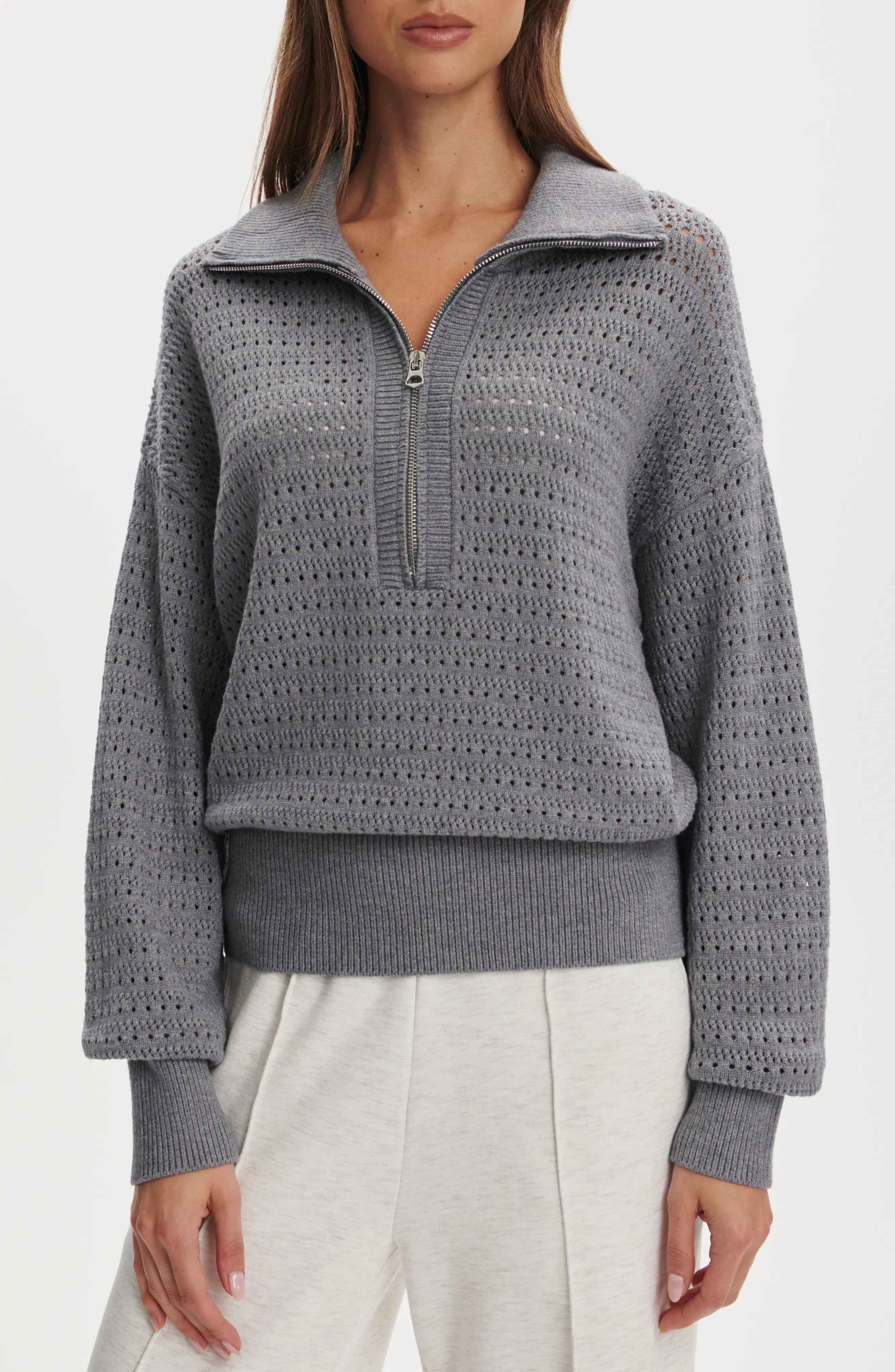 Darla Half Zip Sweater (Women) | Nordstrom | Nordstrom