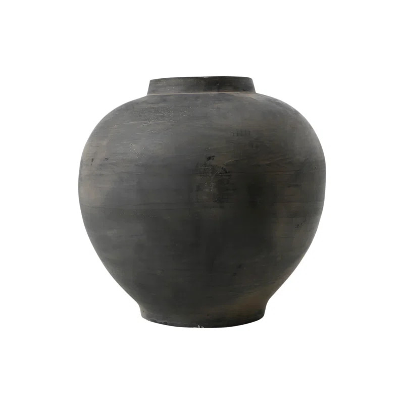 Bungalow Rose Darbyville Gray Indoor / Outdoor Earthenware Table Vase & Reviews | Wayfair | Wayfair North America