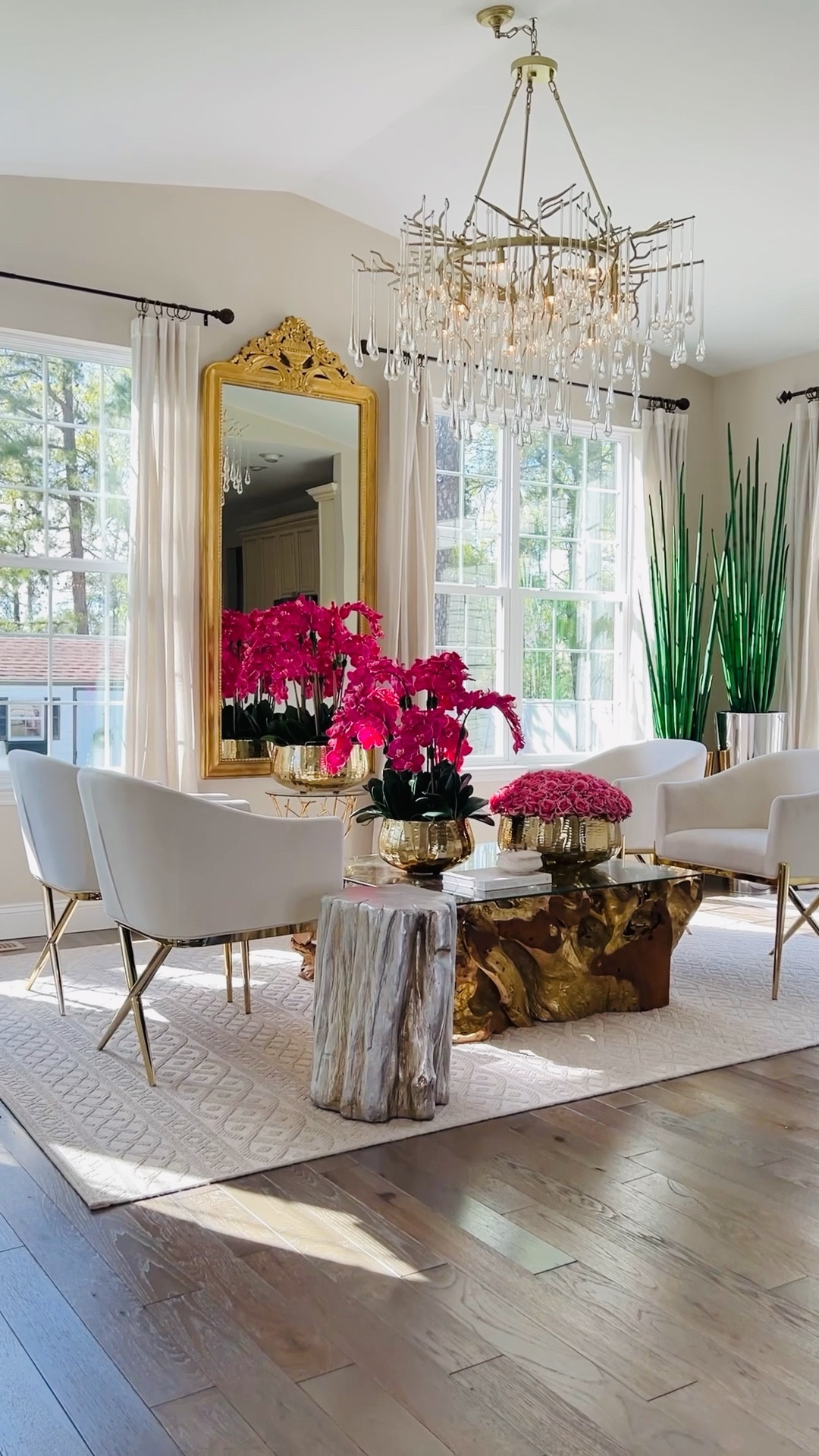 T-14 days to Valentines!! Add love to every corner to your home with flowers and welcome the season of love 💗

Home decor 
Valentines decor 
Valentines faux flowers 
Teak coffee table 
Organic furnishings 
Wood furniture 
Gold mirror 
Trinket dish 
Accent chairs 
Rugs 
Mason jars 
Side table 
Branch side table 
Curtains 

#LTKSale #LTKSeasonal #LTKFind