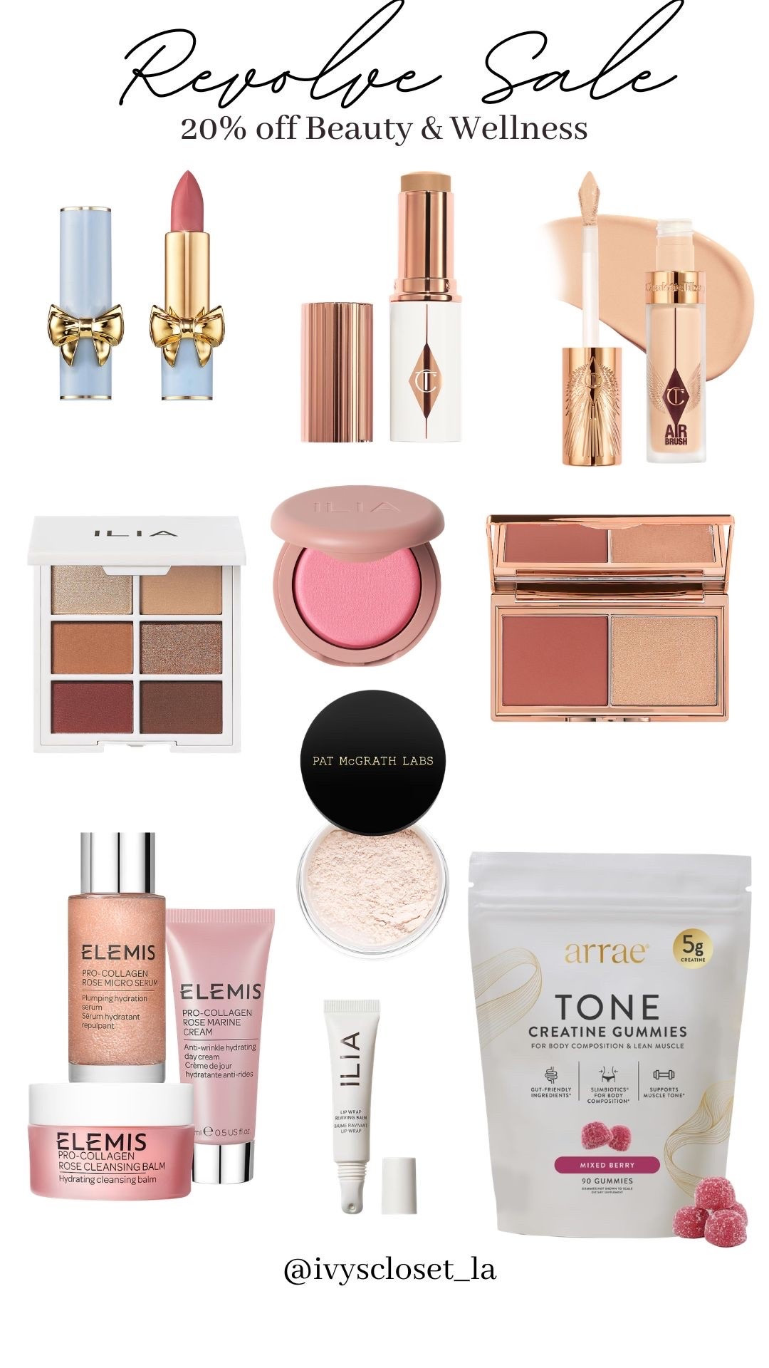 20% off Beauty at Revolve using promo code: BEAUTY20

#LTKselfcare #LTKBeauty #LTKSaleAlert
