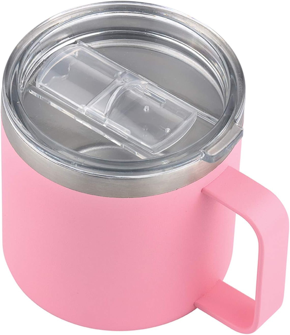 Sivaphe 14 oz Stainless Steel Coffee Mug with Lid and Handle, Double Wall Vacuum Insulated Tumble... | Amazon (CA)