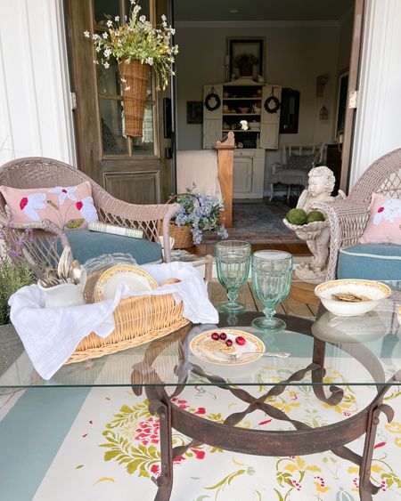 Want to create a cozy front porch oasis?  
.
See these budget friendly options. 


#LTKhome #LTKFind