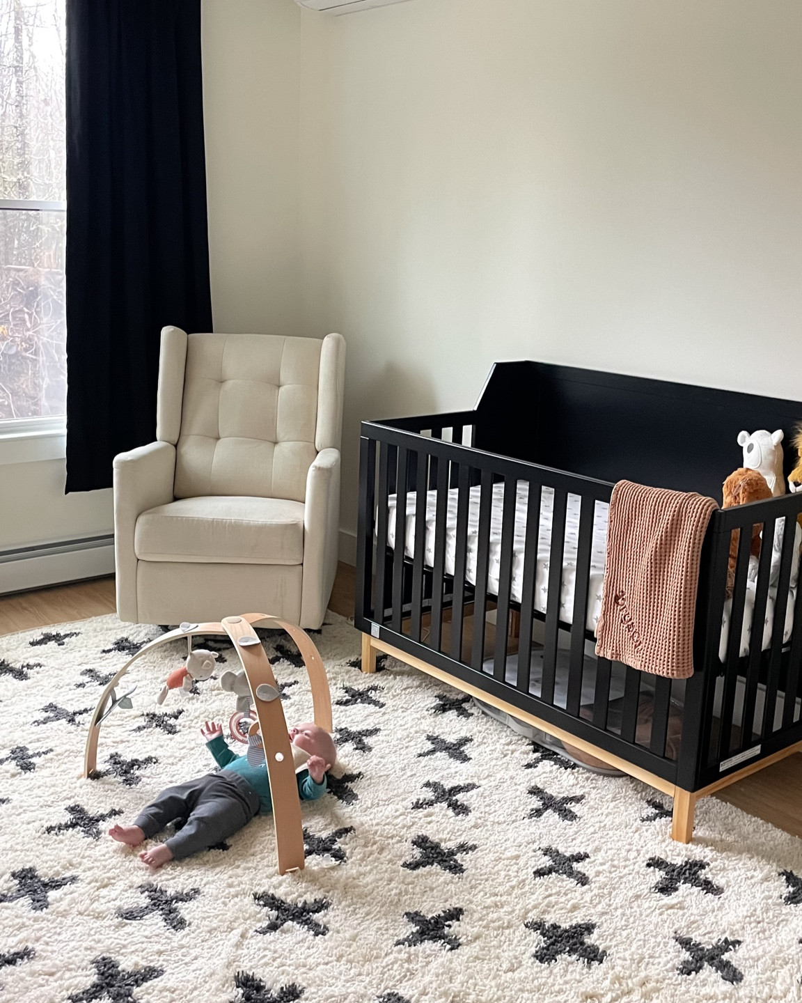 Bryson’s nursery is starting to come together 🖤 

Baby boy nursery, black nursery, boho

#LTKbaby #LTKkids #LTKhome