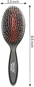 Made in Germany - SUSTAINABLE SHASH Nylon Boar Bristle Brush Suitable For Normal to Thick Hair, G... | Amazon (US)