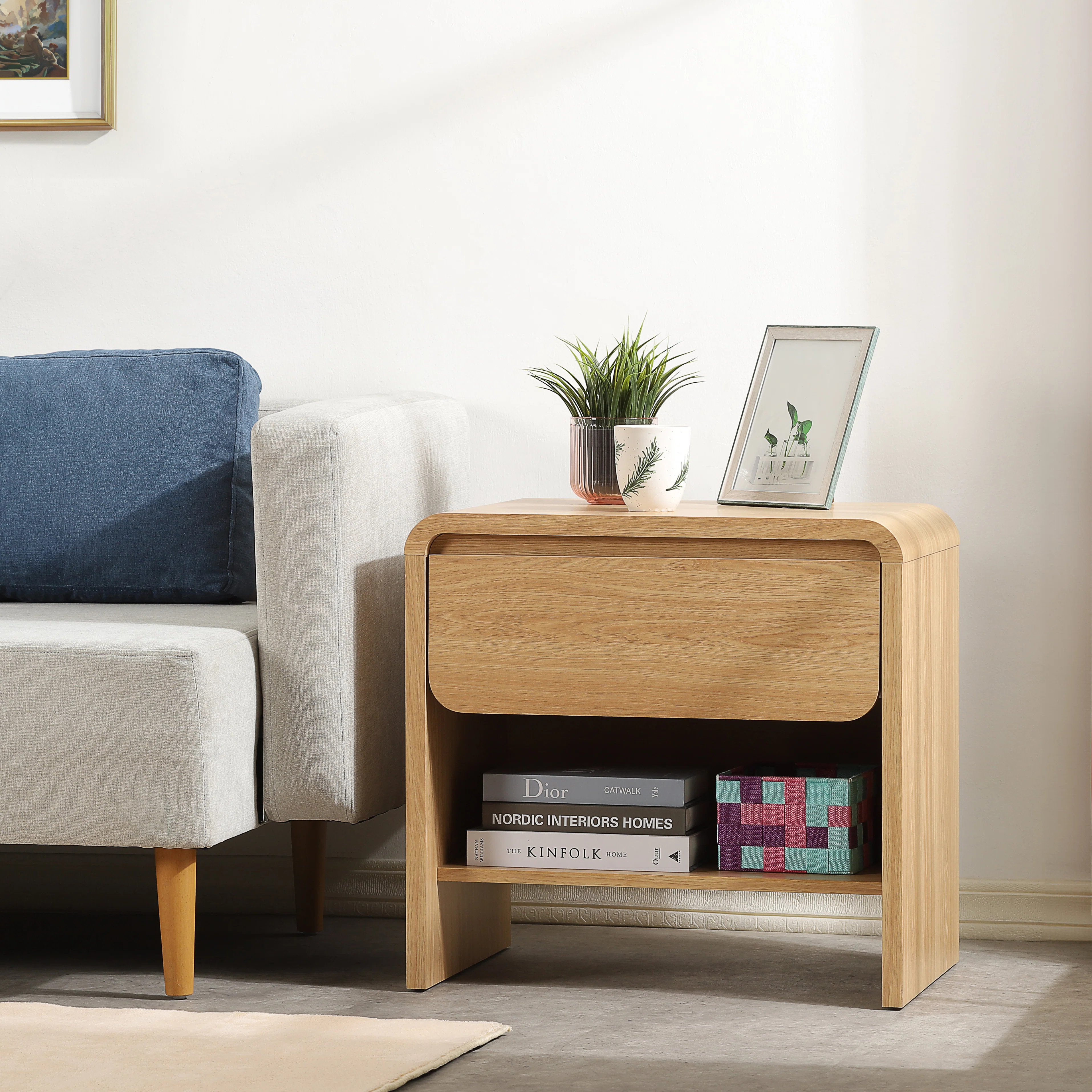 Rickie End Table with Storage | Wayfair North America