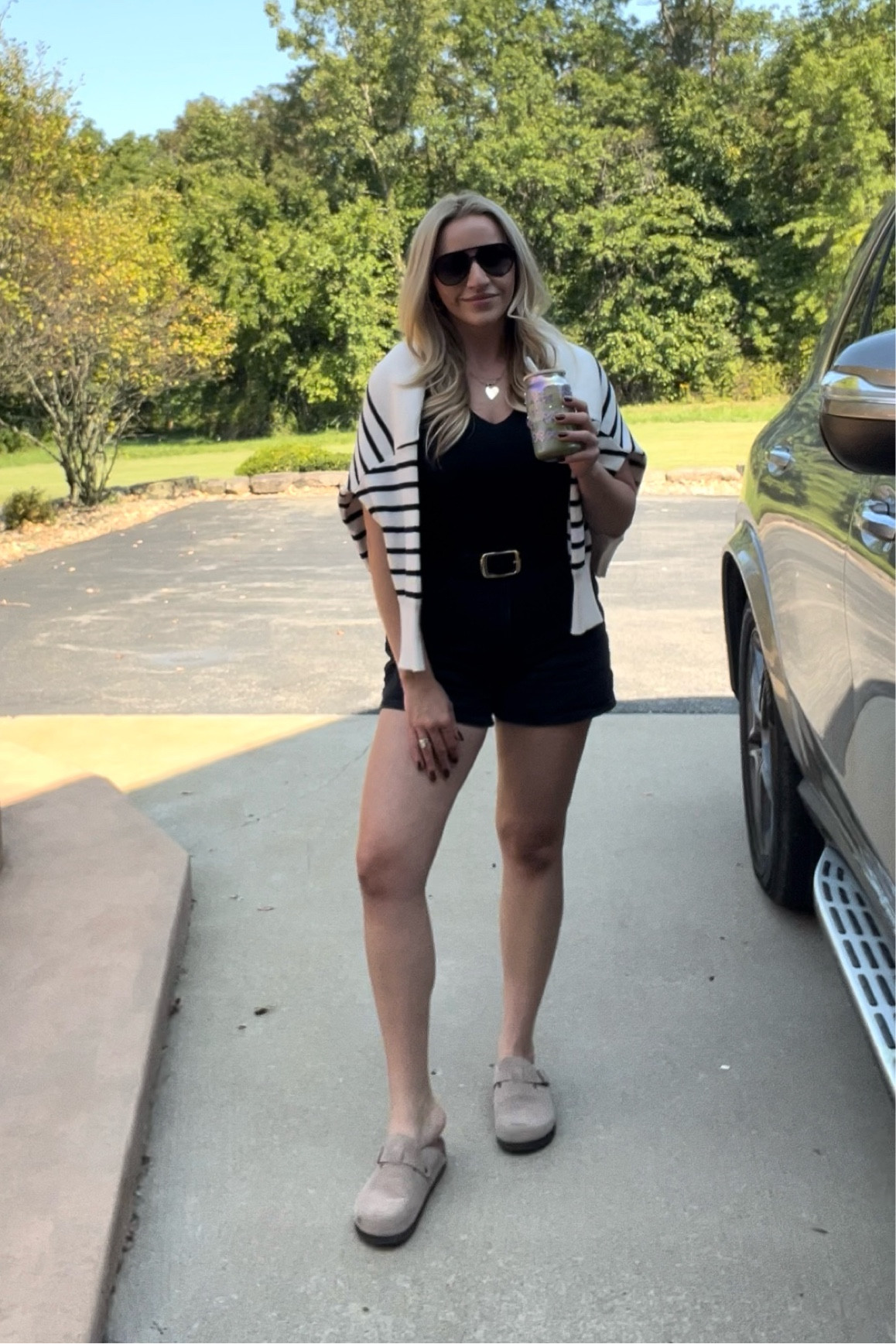 SAHM OOTD Fall  transitional Abercrombie Amazon finds Birkenstock look for less

#LTKFindsUnder100 #LTKFindsUnder50 #LTKStyleTip
