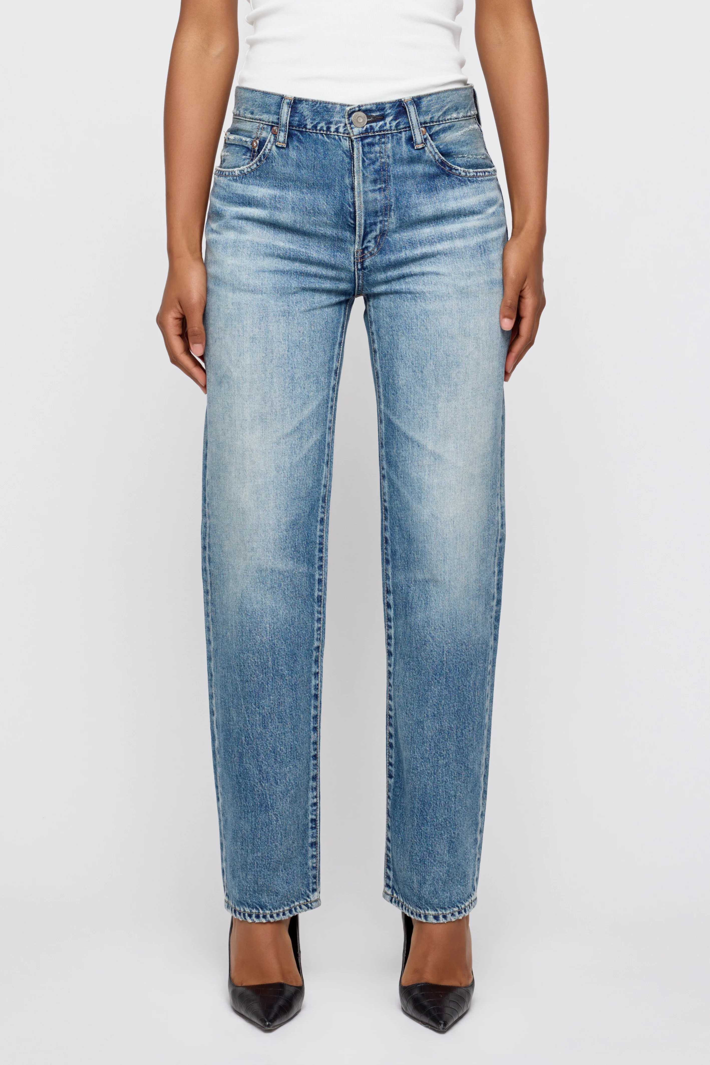 STRAIGHT - Leyden | Moussy Vintage