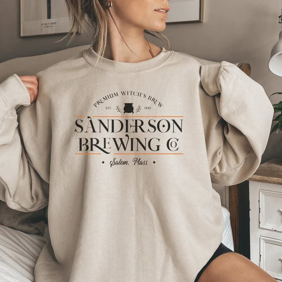 Sanderson Sisters Brewing Co Hoodie. Adult Unisex Vintage - Etsy | Etsy (US)