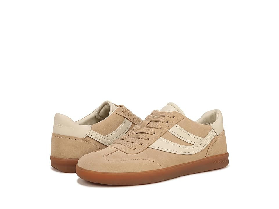Vince Oasis Women's Shoes Sand Beige Suede : 7.5 M, Leather/Rubber/Suede | Zappos