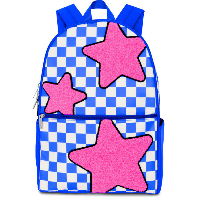 Star Checkered Backpack | Maisonette