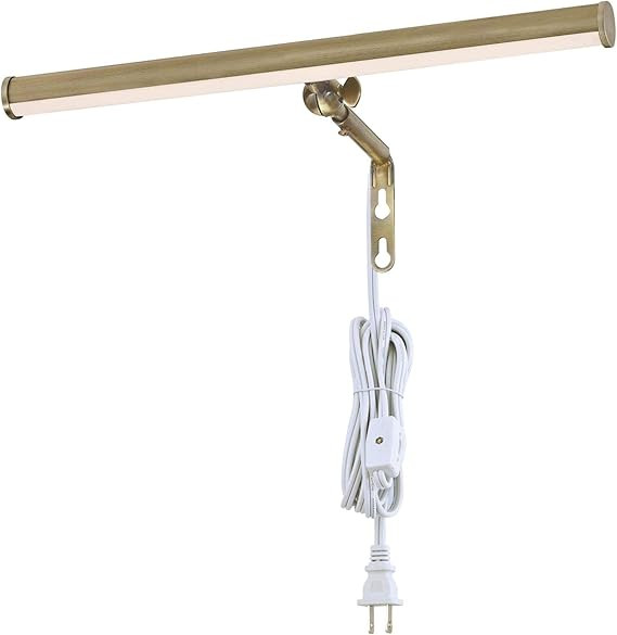 Westinghouse Lighting 7501300 14 Inch, 4 Watt Adjustable LED Picture Light with Decorative Hinge,... | Amazon (US)