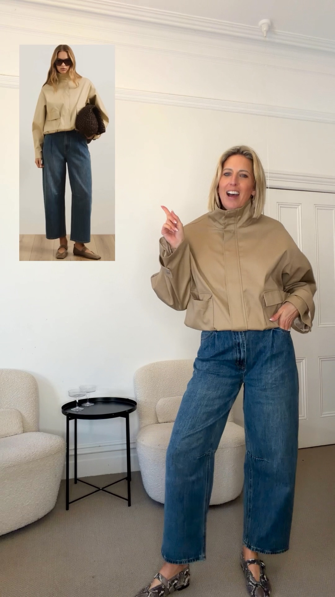 THREE items from The Iconic, creating one FAB outfit! And all 3 items currently 25% off at checkout! 
SIZE TIPS: I’m in 12 in jacket (but it’s oversized, so the 10 would have been ideal), a 10 in the jeans (they’re a snug fit so if your unsure size up), and shoes are true to size. 
My next post will show style tips and ways wear to these 3 items, from casual to dressy! 

@theiconic-au #casualstyle #bomberjacket #funnelneck #barreljeans #jean

#LTKjeans #LTKshoes #LTKstyletip