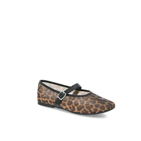 Weekend Academy Girls Mesh Ballet Flats | Walmart (US)
