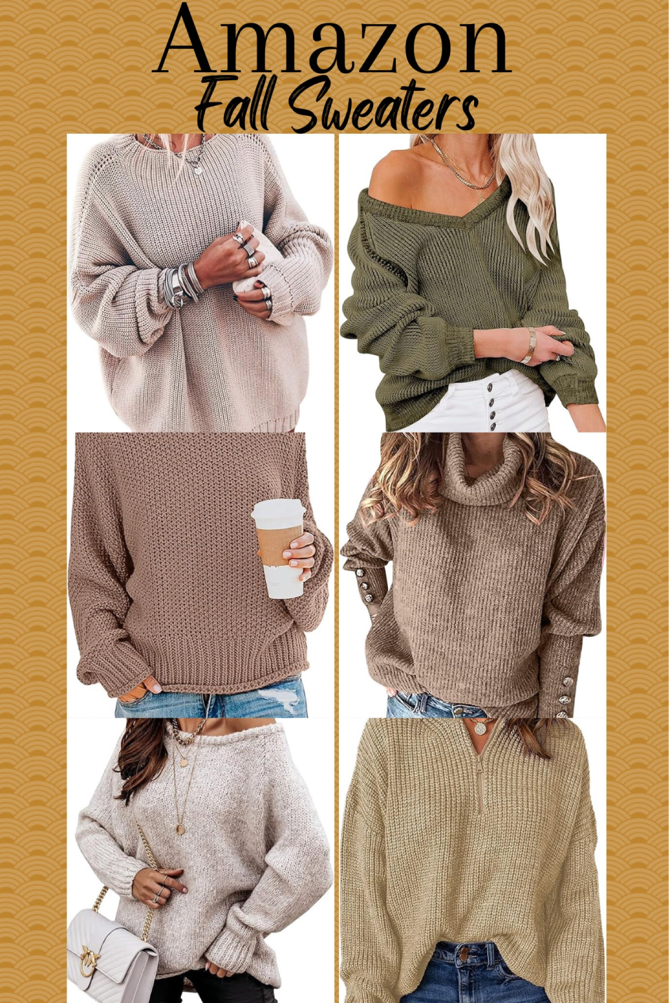 Amazon Fall Sweaters

#LTKHoliday #LTKGiftGuide #LTKsalealert