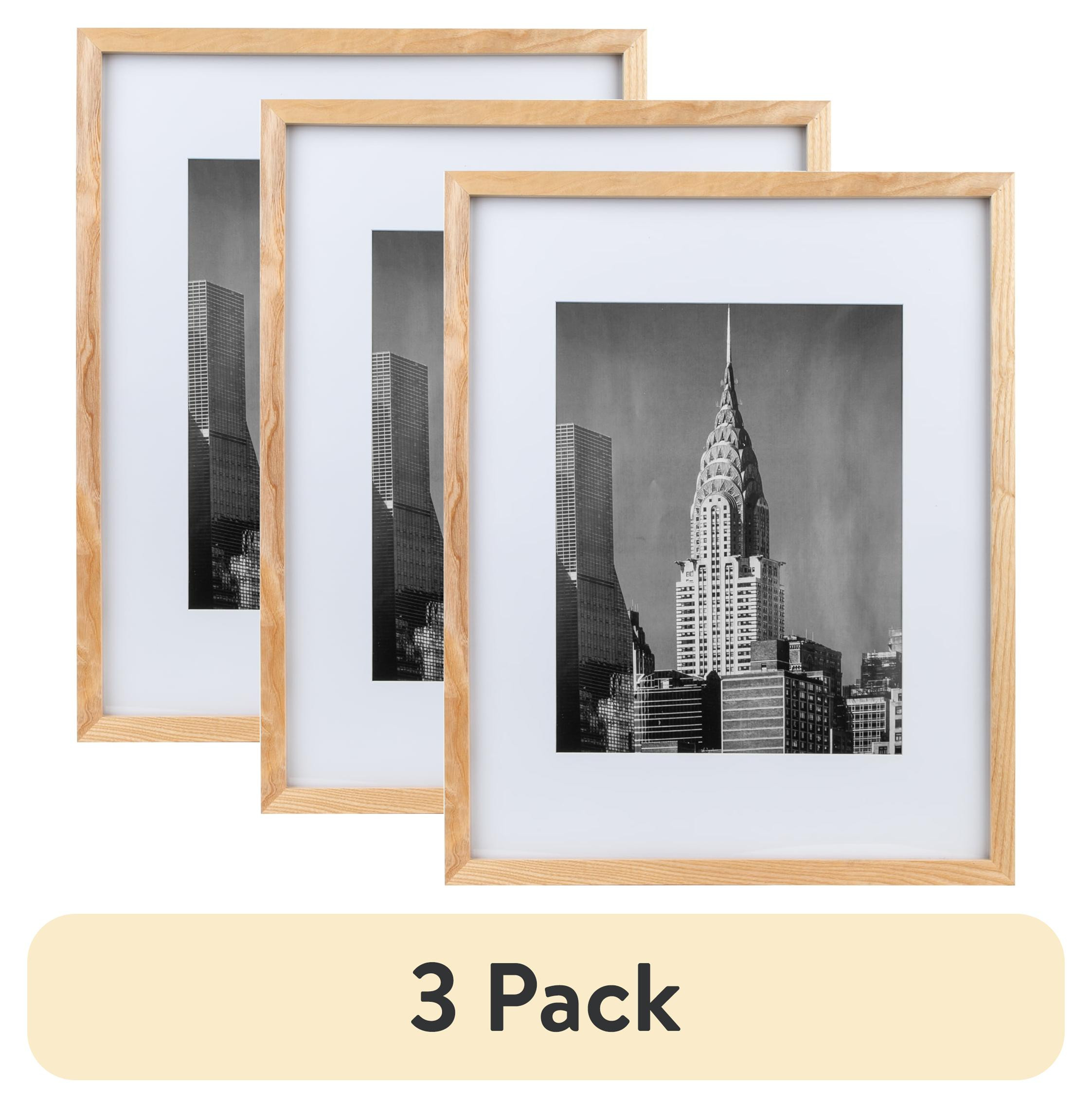 (3 pack) Better Homes & Gardens 16x20 Wood Gallery Picture Frame | Walmart (US)