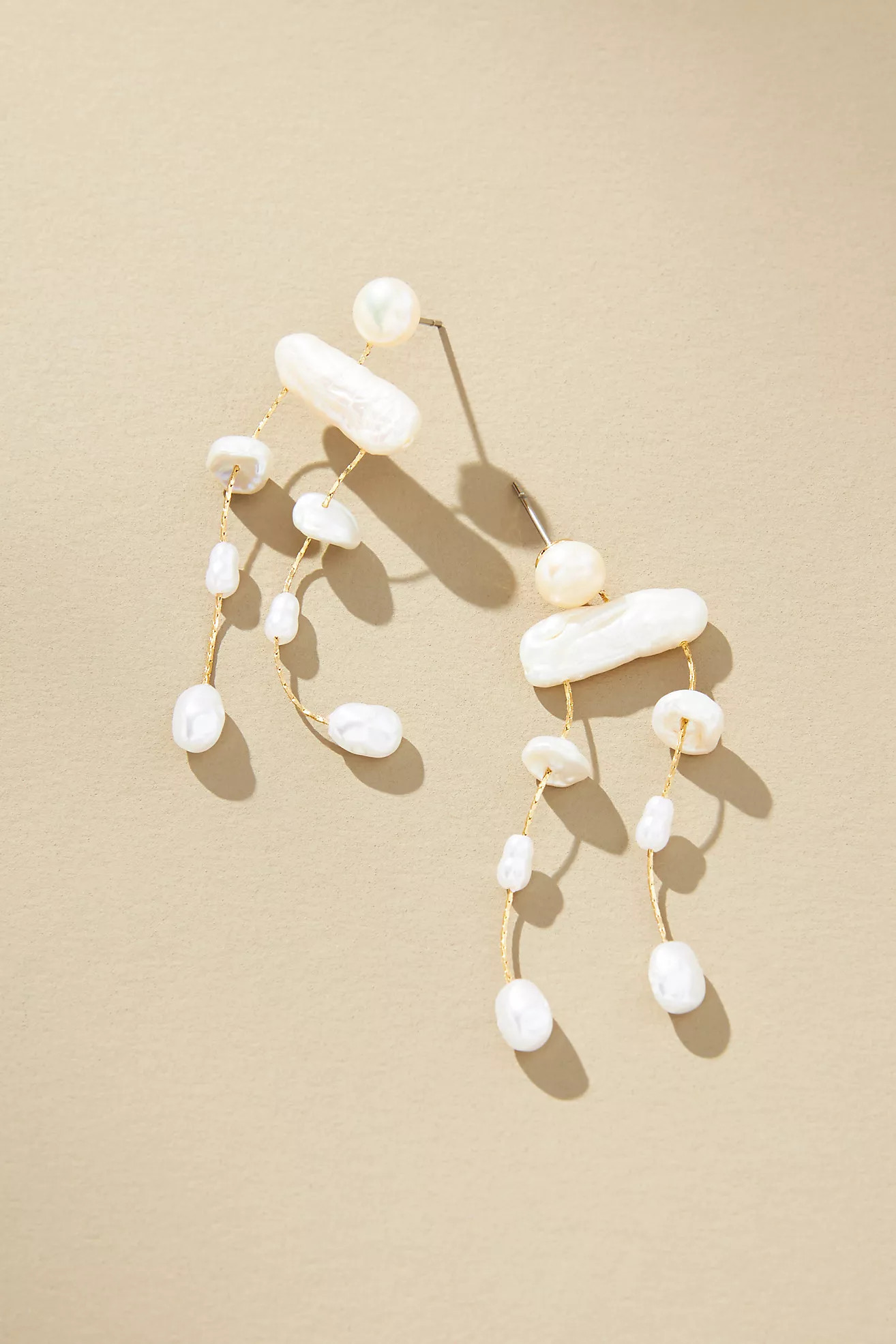 Pearl Chandelier Drop Earrings | Anthropologie (US)