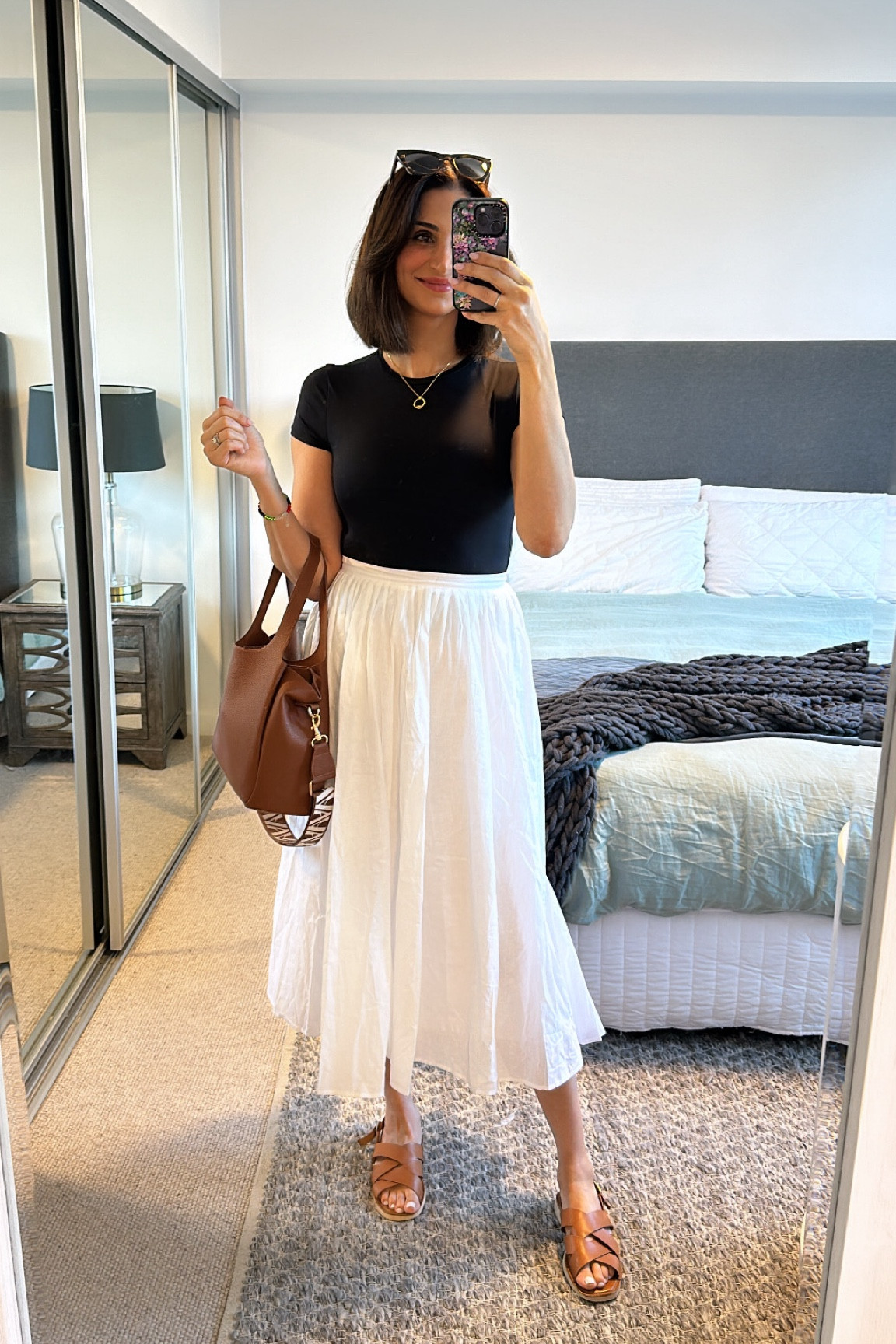Wearing size 12 in skirt and M in top xx 

#LTKspring #LTKaustralia