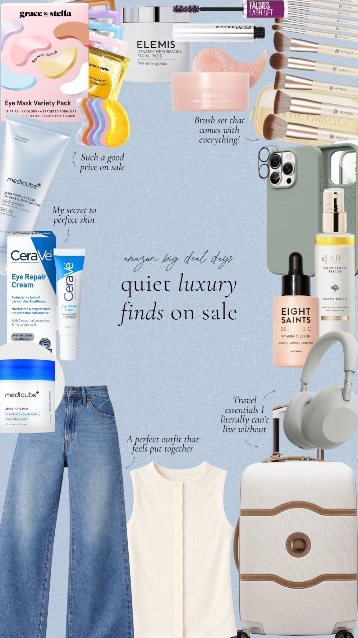 Amazon Big Deal Days are the time to grab all those pieces you’ve had your eye on. These quiet luxury finds are all marked down to such good prices right now.



#LTKgrwm #LTKselfcare #LTKSaleAlert