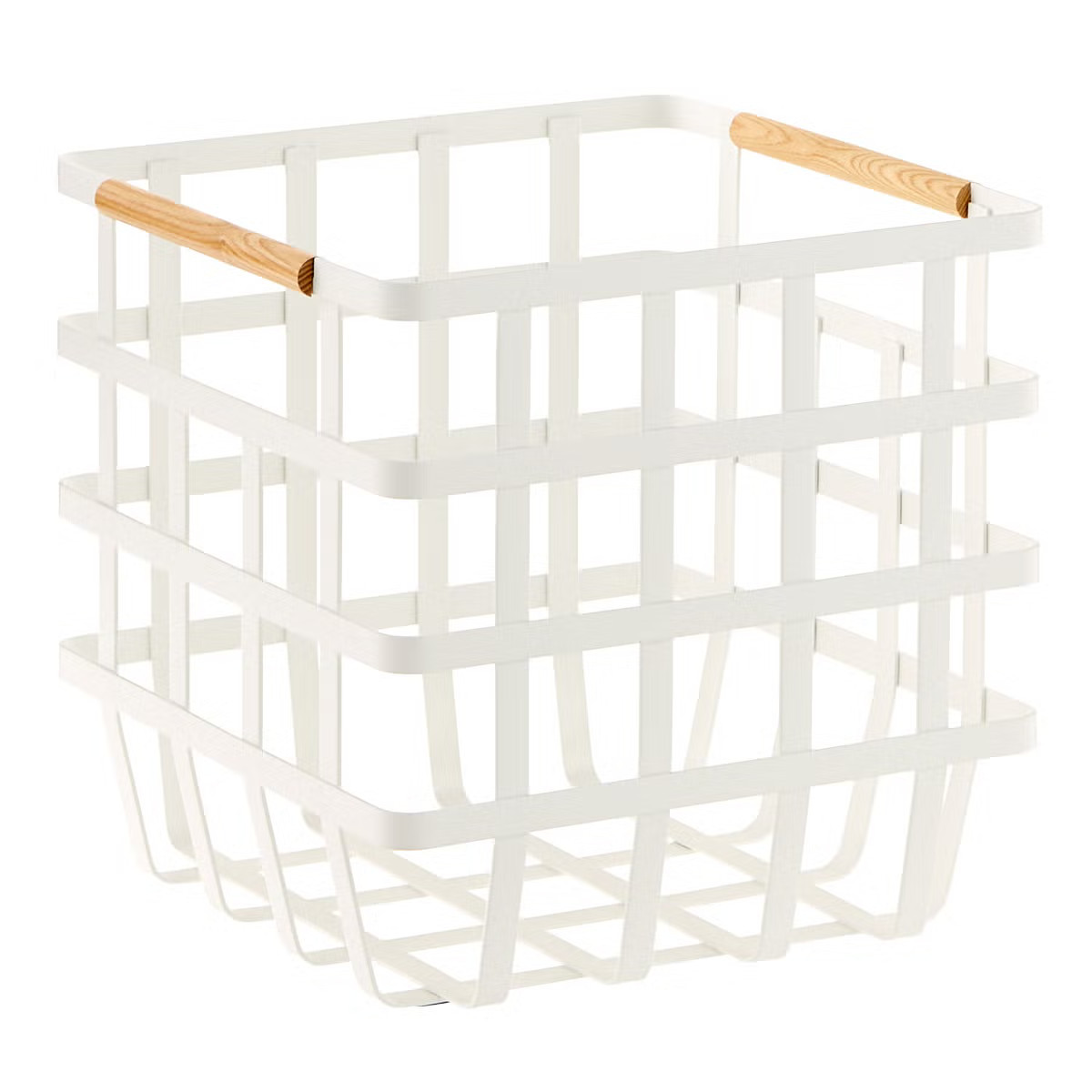 Yamazaki White Tosca Cubes | The Container Store
