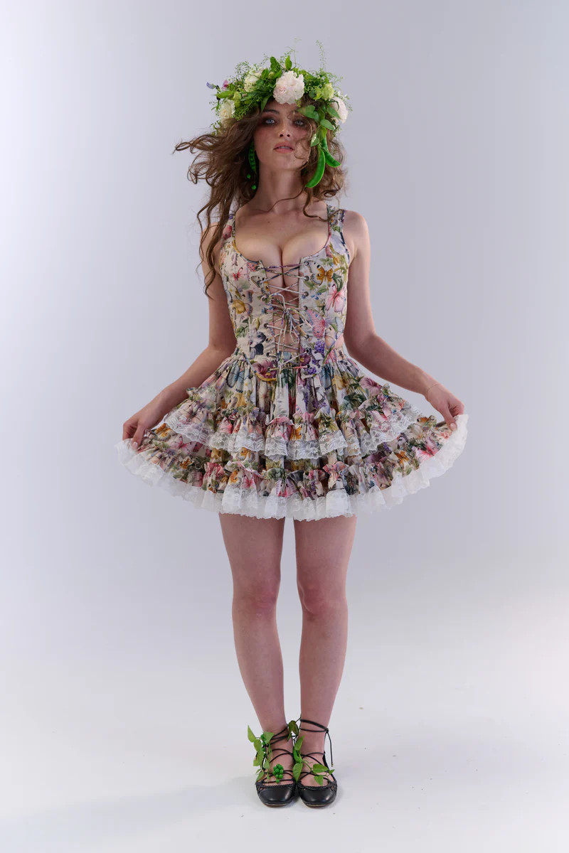 The Butterfly Botanics Pannier Petticoat | Selkie Collection