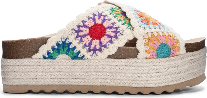 Plays Knit Platform Sandal | Nordstrom