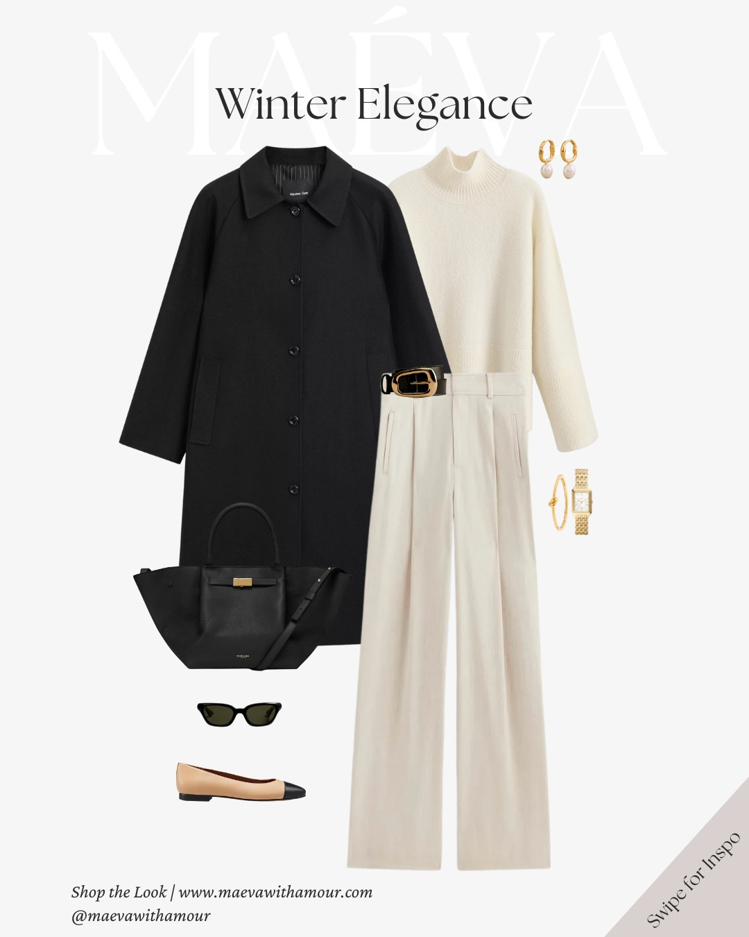 Winter Elegance ✨ Looking for timeless winter outfit inspiration? This 3-look edit celebrates the art of monochrome dressing 🖤 Chic black and ivory layers, soft textures, and refined silhouettes that feel effortless, modern, and endlessly versatile 🤍

🖤 Adore these Looks? Comment SHOP to receive a DM with the link or head to the link in bio to shop the outfits & more! 

✨ Discover the latest article about this edit and French-inspired style at maevawithamour.com

👉 Save & Follow to discover French-inspired style and wardrobe tips, designed to elevate your everyday fashion!

With Amour, M

#autumnoutfit #outfitinspo #stylingtips #frenchstyle #parisianstyle #capsulewardrobe #minimaliststyle

#LTKStyleTip #LTKTravel #LTKootd